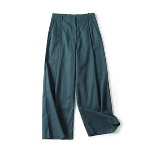 Pine green wide leg Trouser Taop&za