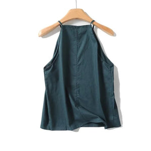 Pine green retro top ENVYTRENDY