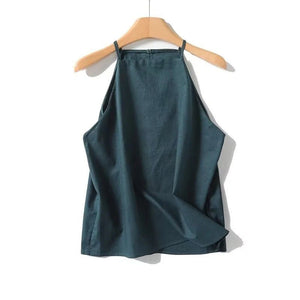 Pine green retro top ENVYTRENDY