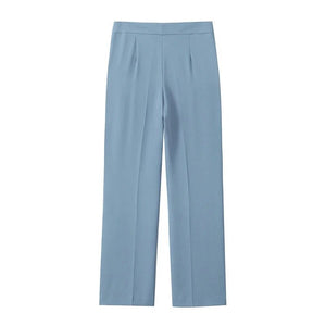 Slate straight leg Trouser ENVYTRENDY